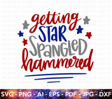 Getting Star Spangled Hammered SVG