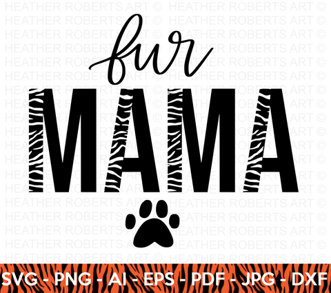 Fur Mama SVG