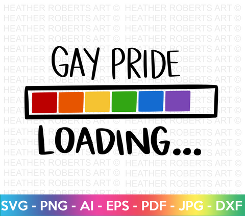 Gay Pride Loading SVG