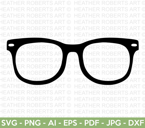 Eyeglasses SVG