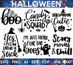 MEGA HALLOWEEN BUNDLE, 120+ Designs