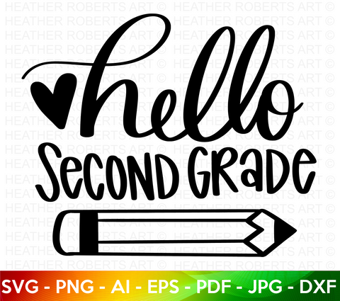 Second Grade SVG