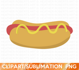 Hotdog Clipart PNG