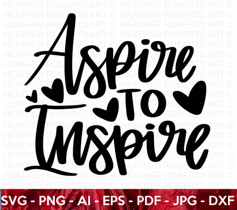 Aspire to Inspire SVG