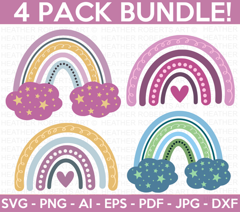 Rainbow SVG Bundle