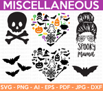 ULTIMATE HALLOWEEN BUNDLE - 250+ Designs