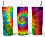 20 Oz Tie Dye Skinny Tumbler Wrap