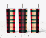 20 Oz Christmas Skinny Tumbler Wrap 6