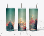 20 Oz Christmas Skinny Tumbler Wrap 1