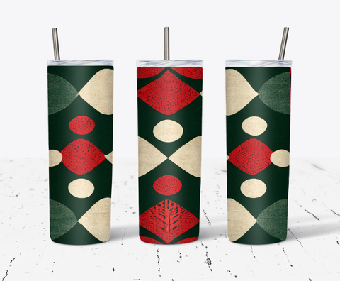 20 Oz Christmas Skinny Tumbler Wrap 7