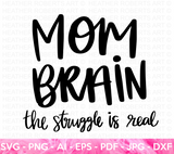 Mom Brain SVG