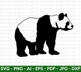 Panda Bear SVG