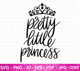 Pretty Little Princess SVG