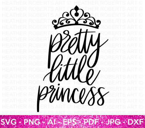Pretty Little Princess SVG