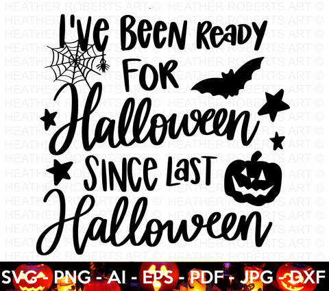 Ready for Halloween SVG