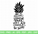 Pineapple Quote SVG