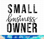 Small Business Owner SVG