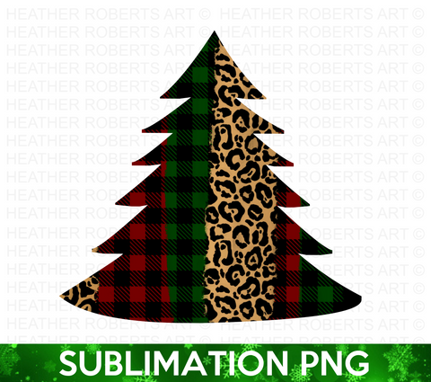 Christmas Tree Sublimation PNG