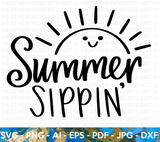Summer Sippin' SVG