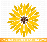 Sunflower SVG