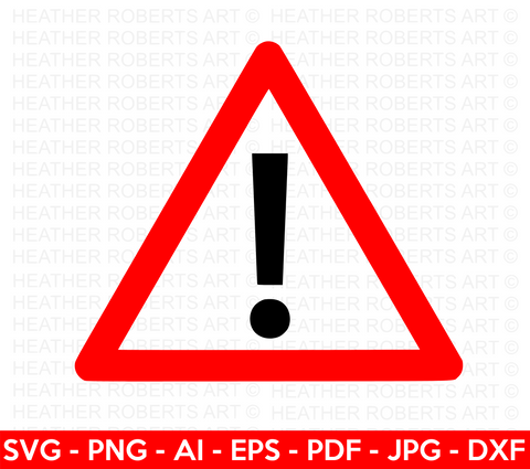 Warning Sign SVG