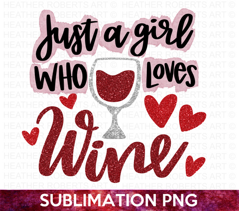 Wine Sublimation PNG