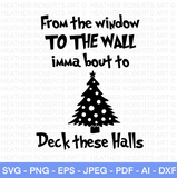 Deck These Halls SVG