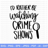 Crime Shows SVG