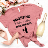 Funny Mom - Parenting and a Vineyard SVG