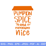 Pumpkin Spice SVG