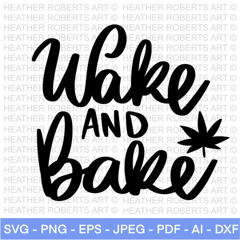 Wake and Bake SVG
