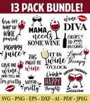 Wine Bundle SVG