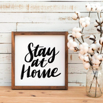 Stay At Home SVG
