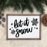 Let It Snow SVG