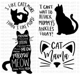 Funny Cat SVG Bundle