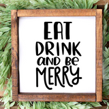 Eat Drink and be Merry SVG