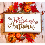 Welcome Autumn SVG