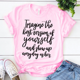 Best Version of Yourself - Strong Woman SVG