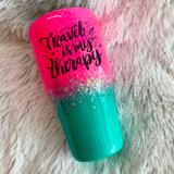 Travel Is My Therapy SVG