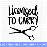 Licensed To Carry SVG