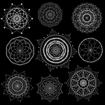 Mandala Clipart SVG - Zentangle SVG