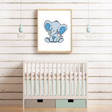 Baby Elephant SVG