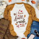 I Love Fall Most Of All SVG