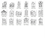 Houses Clipart Set