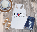 Texas - Home Is Where My Heart Is SVG