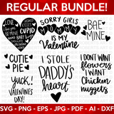 Valentines Mega SVG Bundle