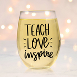 Teach Love Inspire SVG