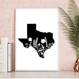 Texas - Wildflowers SVG