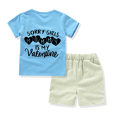 Sorry Girls Mommy is My Valentine SVG