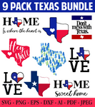 Texas SVG Bundle